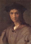 Andrea del Sarto Potrait of man oil painting artist